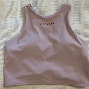 Athleta Conscious Crop Bra A-C NWT Violet - Small